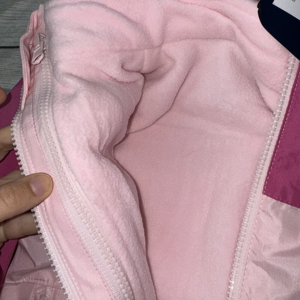 Lands End Girls 3in1 Pink Jacket NEW - Picture 3 of 3